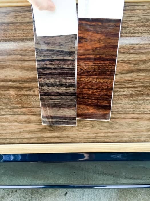 Replacement Jeep wood grain samples from Auto Trim Designs