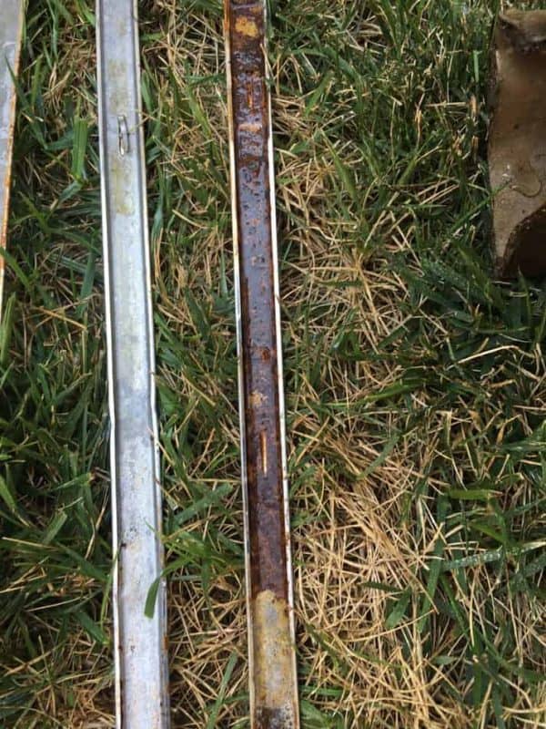 rust removal with white vinegar
