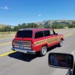 1991 Colorado Red Jeep Grand Wagoneer - Justin Bagliazo1 #Jeep
