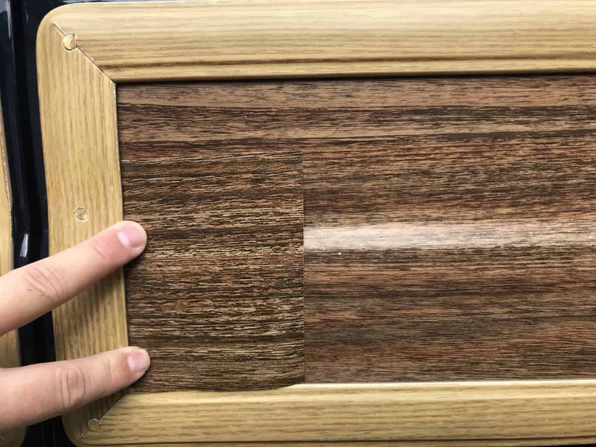 replacement Jeep Grand Wagoneer Vinyl Woodgrain