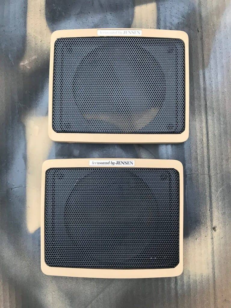 How To Restore Vintage Jeep Speaker Grill Covers