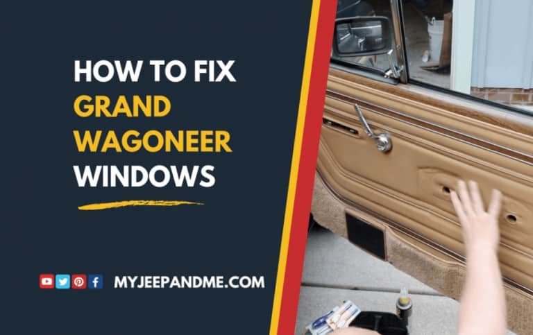How to Fix a Jeep Grand Wagoneer Window Regulator [Jeep Restoration Project]