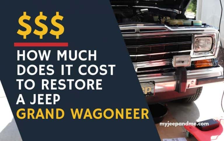 How Much Does It Cost To Restore A Jeep Grand Wagoneer?