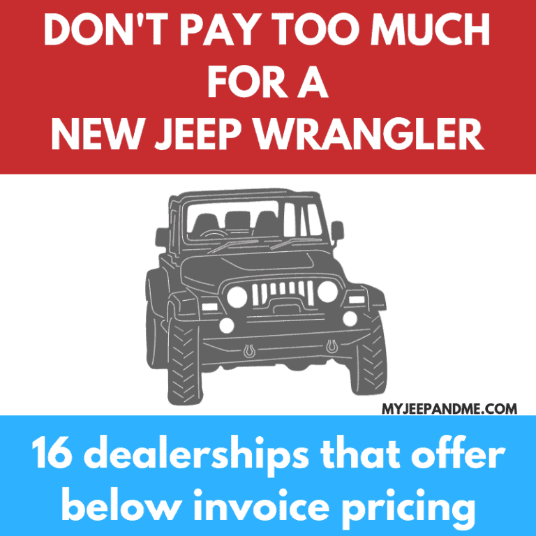 2021 New Jeep Wrangler: Best Prices Anywhere [16 Below Invoice Examples ...