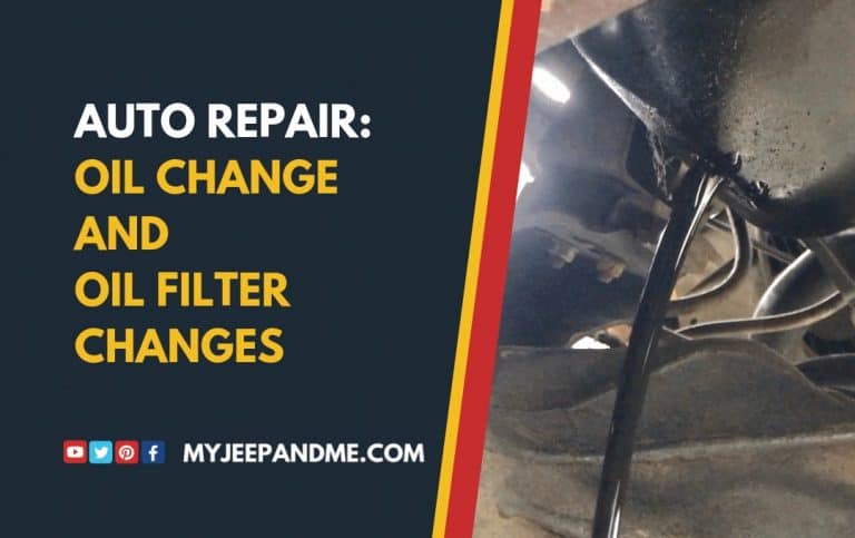 Auto Repair: Oil Change and Oil Filter Changes