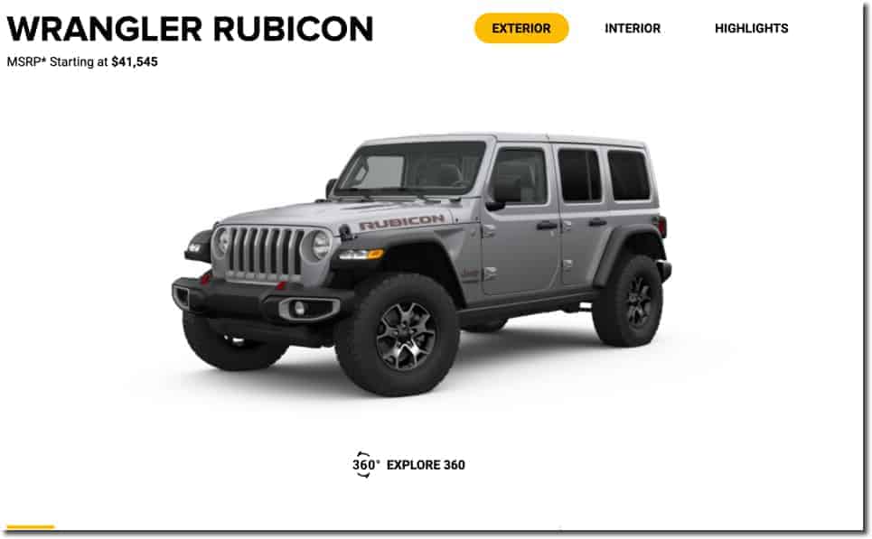 Wrangler Rubicon starting at 41545 Are Jeep Wranglers Expensive To Maintain?
