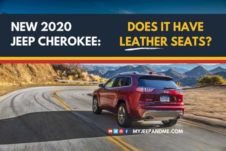 Which 2020 Jeep Cherokee Has Leather Seats? [With Photos]