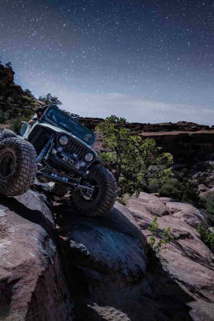 locking differentials in a Jeep Wrangler