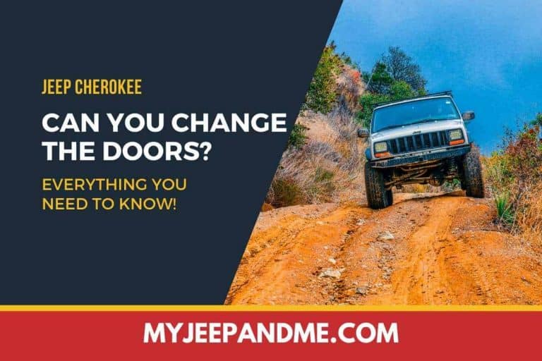 Are Jeep Cherokee Doors Interchangeable?