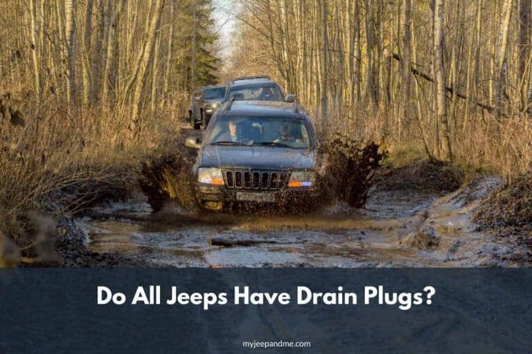 Do All Jeeps Have Drain Plugs?