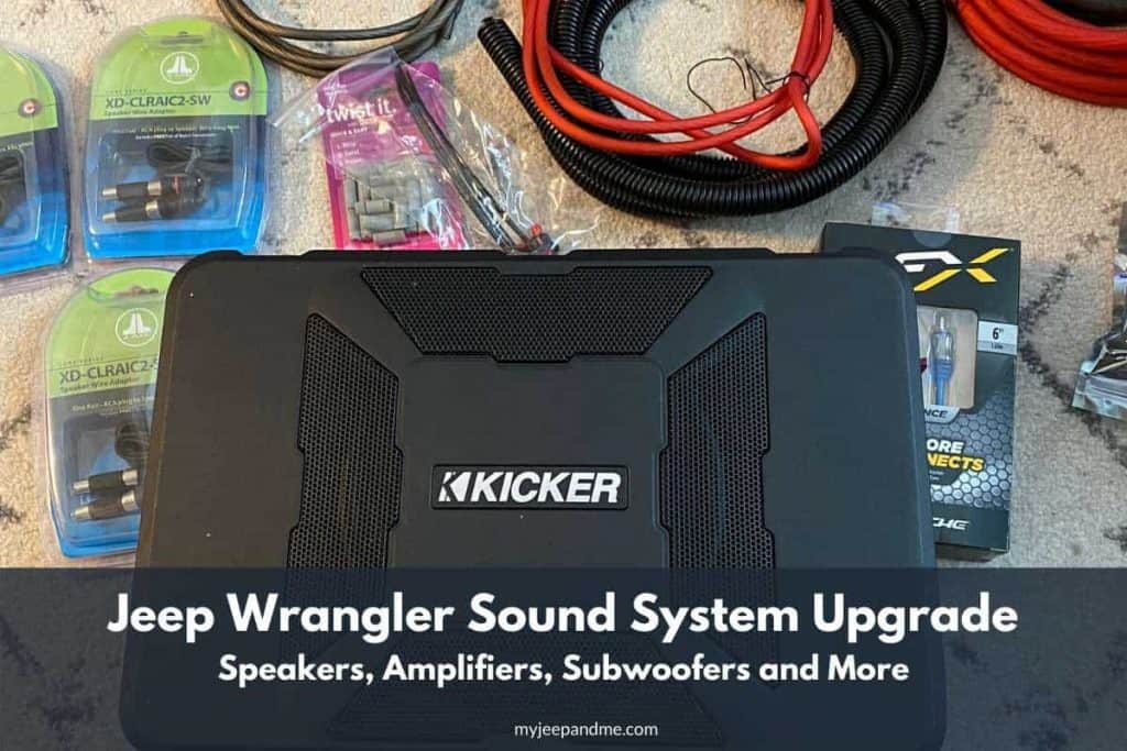 Jeep Wrangler Audio System Upgrade