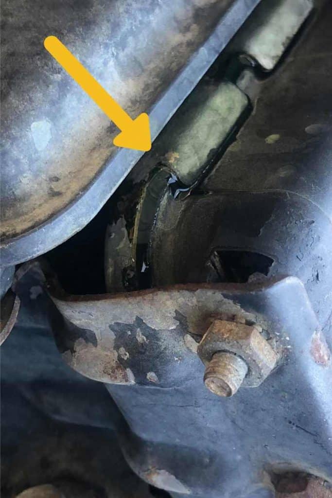 radiator leaking coolant in a Jeep Wrangler YJ