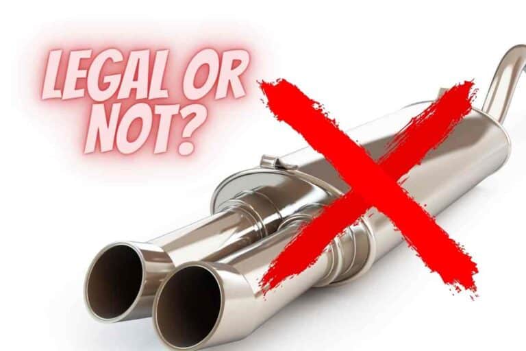 Are Straight Pipe Exhausts Illegal? [TX, OK, NC, FL, LA, CA, OH, WI...]