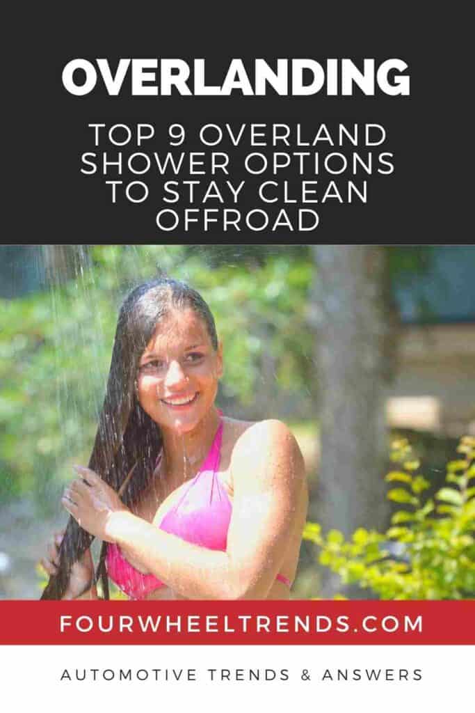 Top 9 Overland Shower Options To Stay Clean Offroad #camping #rv #overland #overlanding #offroad #offroading #carcamping #glamping
