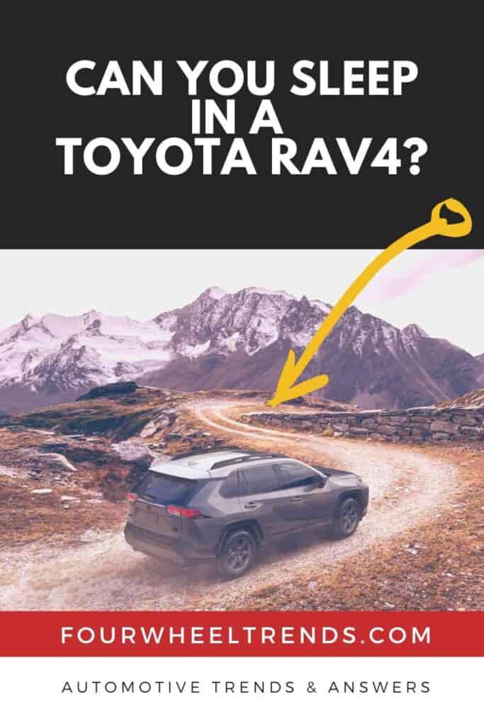 Can You Sleep In A Toyota RAV4? #toyota #RAV4 #camping #carcamping #overlanding #travel