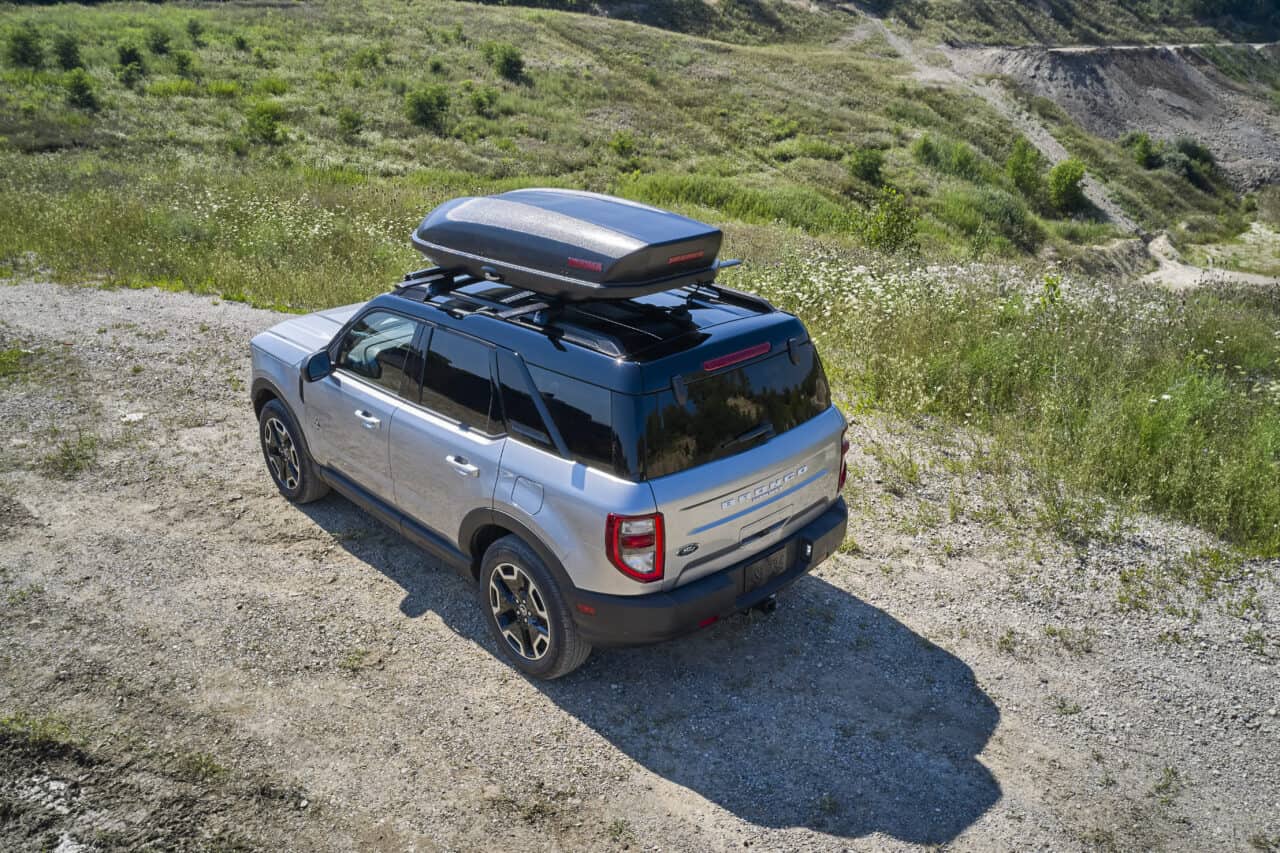Bronco Sport Cargo ALL-NEW BRONCO SPORT LIFESTYLE ACCESSORY BUNDLES ENHANCE THE ADVENTURE RIGHT FROM THE DEALER
