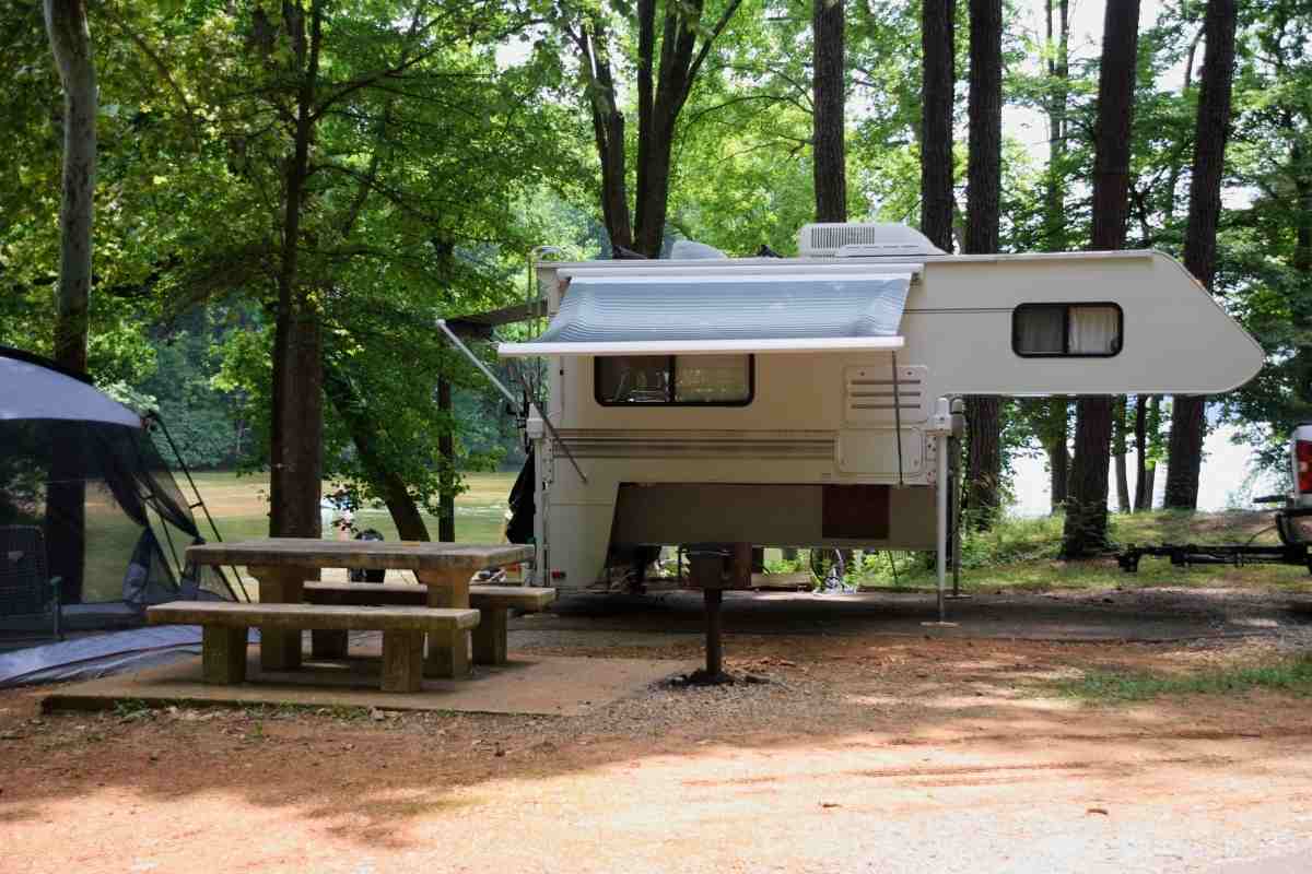 Can A Truck Camper Fit In A Garage? #camper #rv #camping #trucks #glamping