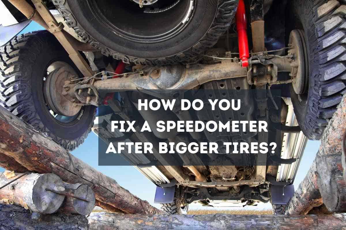 How To Calibrate Speedometer For Bigger Tires