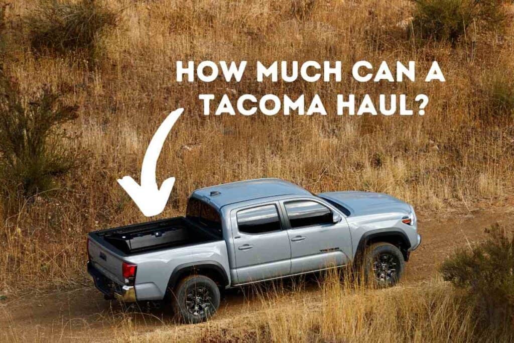 How Much Can A Tacoma Haul? – Four Wheel Trends