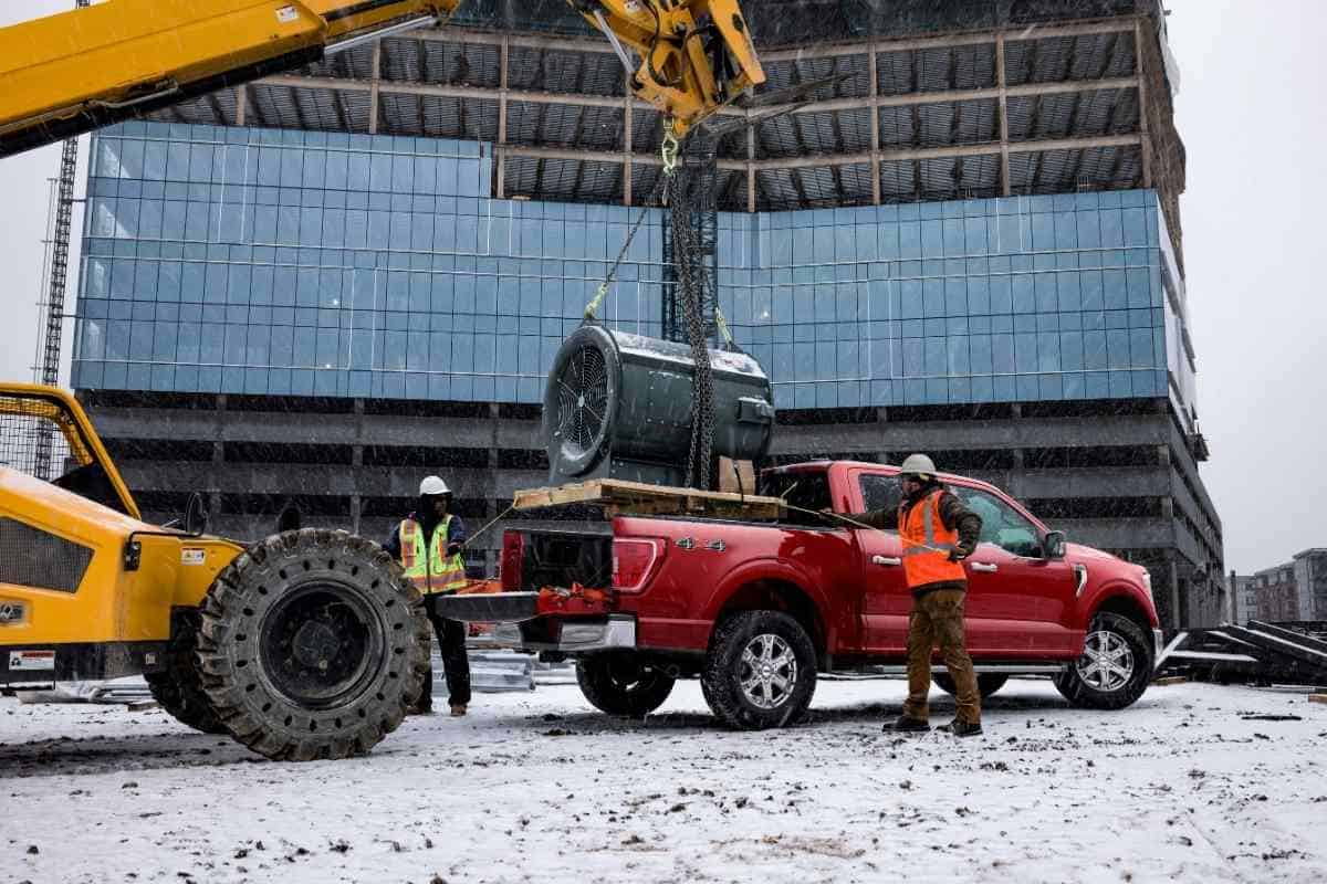 How much can an F-150 haul