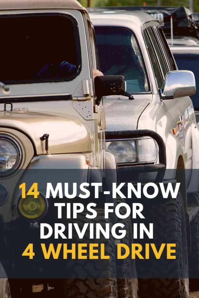 Driving In 4 Wheel Drive [15 MustKnows Tips] Four Wheel Trends