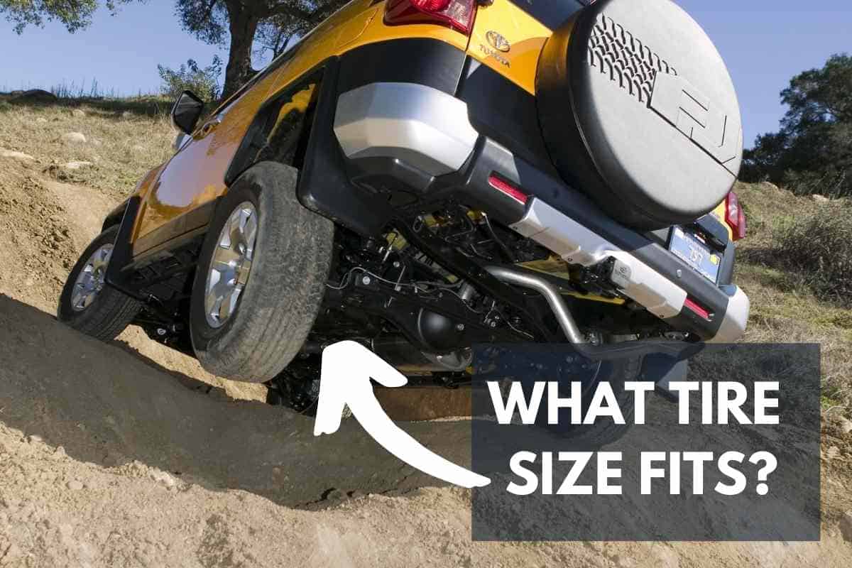 What is the Biggest Tire You Can Put on a Stock FJ Cruiser? Four