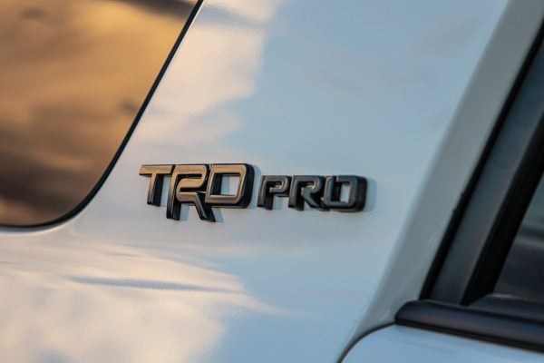 Toyota 4Runner TRD Pro Badge