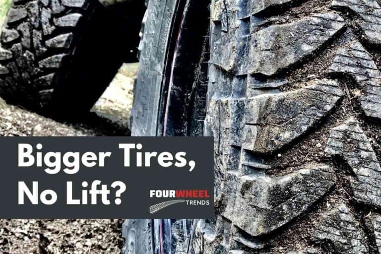 Bigger Tires, Stock Truck, No Lift: Does it work?