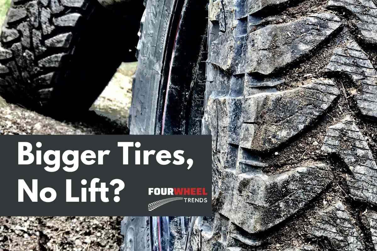 Bigger Tires, Stock Truck, No Lift Does it work? Four Wheel Trends