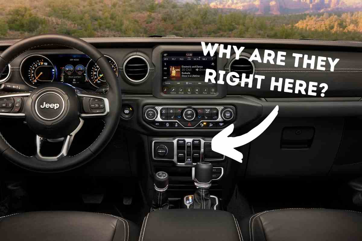 Why Jeep Window Controls Are In The Middle Stack (Explained!)