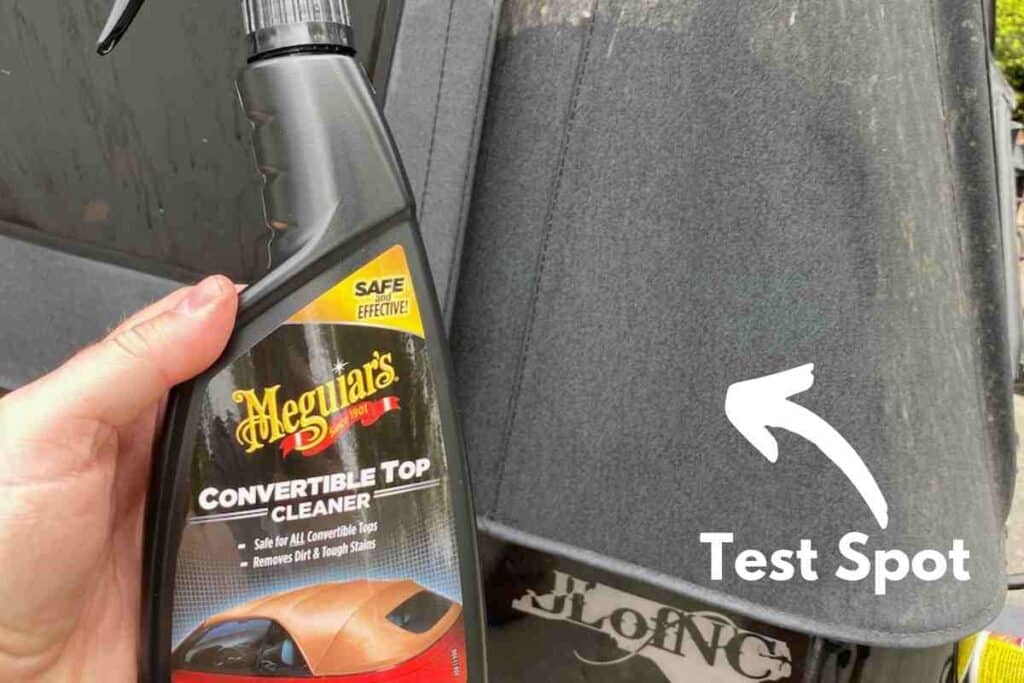 Best Cleaner for Jeep Soft Top (See before and after photos!) Four