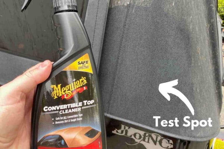 Best Cleaner for Jeep Soft Top (See before and after photos!) Four