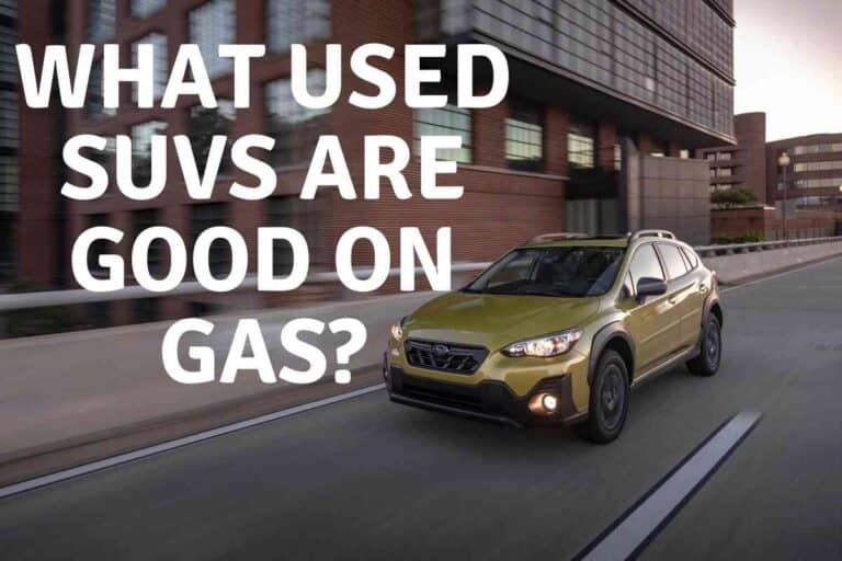 What Used SUVs Are Good on Gas?