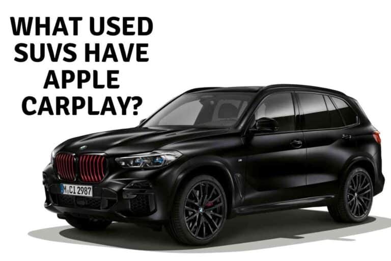 What Used SUVs Have Apple Carplay?