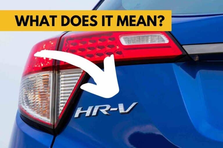 What Does HR-V and CR-V Stand For?