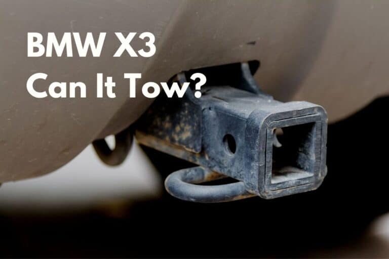 Can A BMW X3 Tow A Trailer?