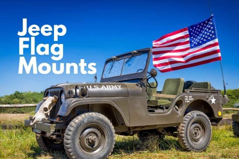 Flag Mounts for Jeep