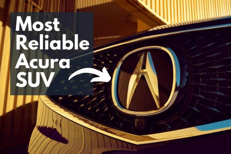Which Acura SUV is Most Reliable