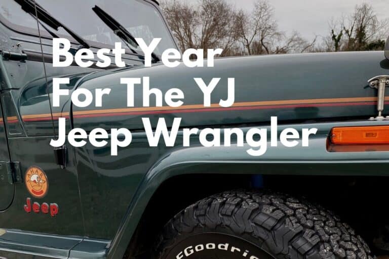 What Is the Best Year for Jeep YJ? (Wrangler  ’87 – ’95)
