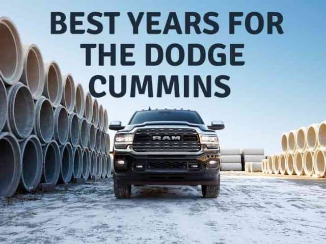 What Is The Best Year For The Dodge Cummins Ram 2500 And 3500 Trucks 