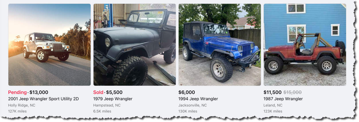 Jeeps For Sale On Facebook Marketplace Does Jeep Have Good Resale Value?