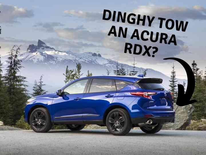 Can An Acura RDX Be Towed Behind A Motorhome?