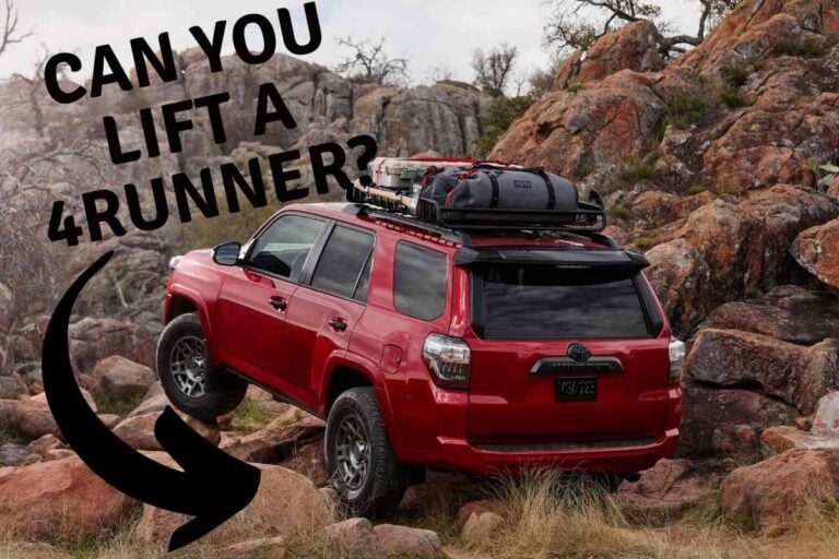 Can a 4Runner Be Lifted?
