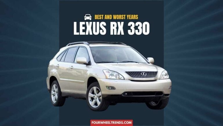 Lexus RX330 Best and Worst Years
