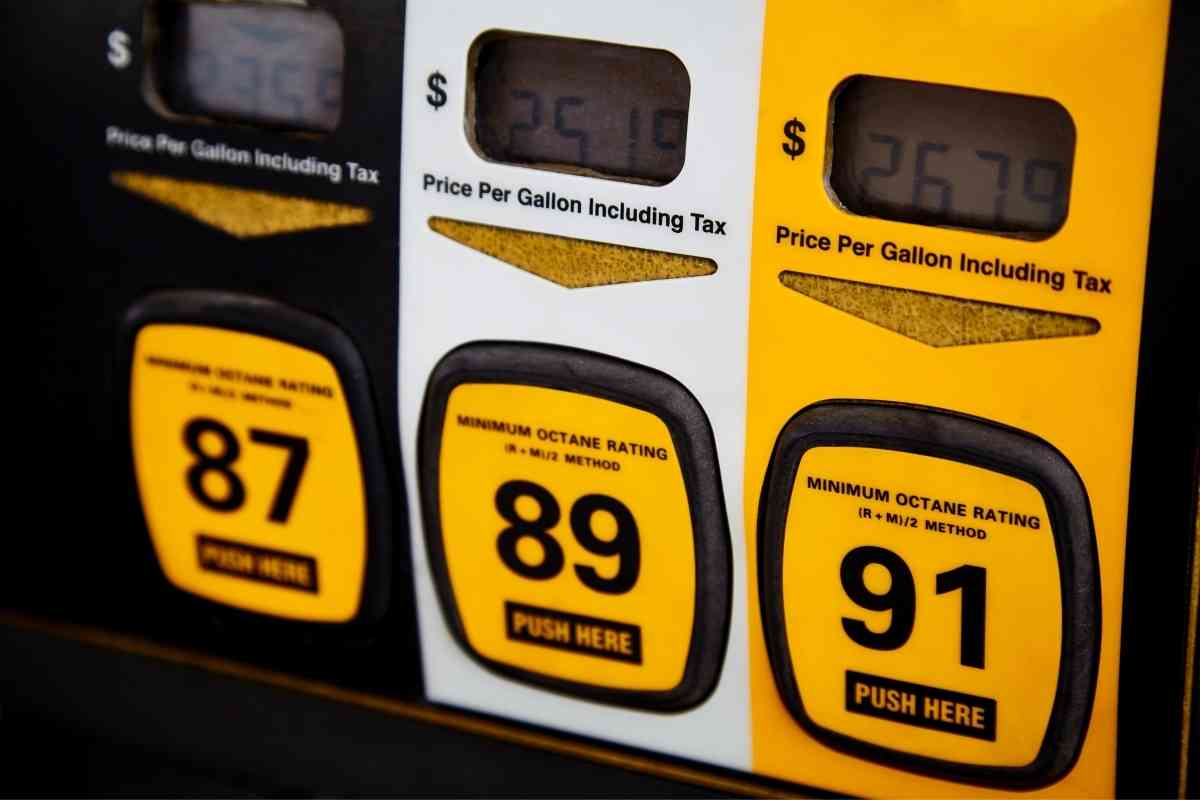 Generic image for "can i use octane booster instead of premium gas?" shows three gas pumps.
