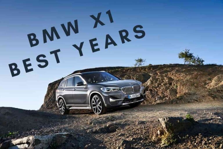 What Are The Best Years For The BMW X1?