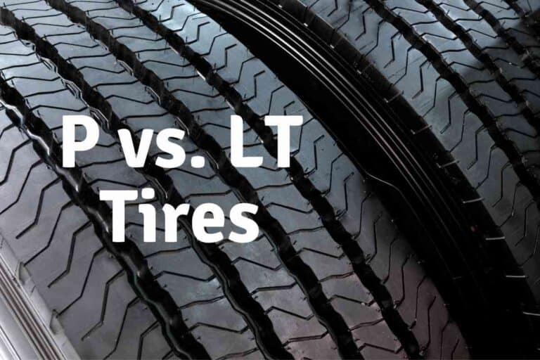 What Does P or LT Mean on a Tire?