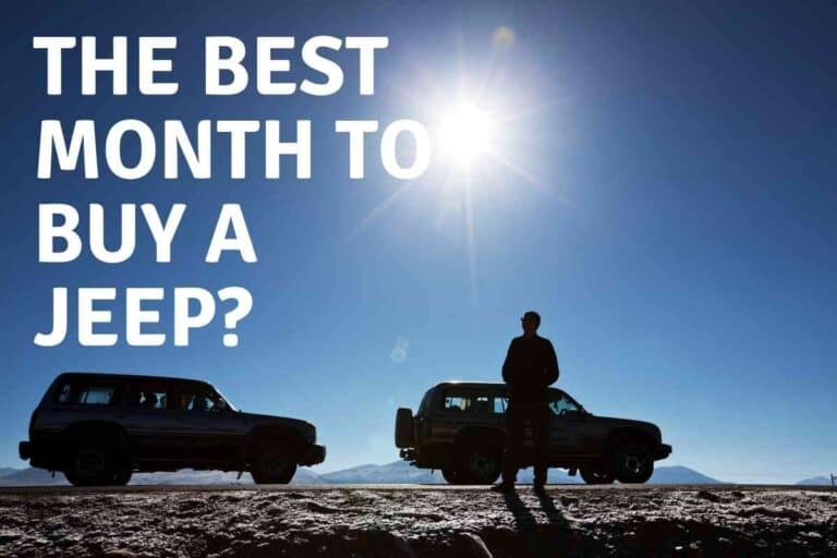 What is the Best Month to Buy a Jeep?