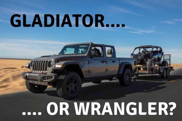 Does the Jeep Gladiator Drive Better than the Jeep Wrangler?