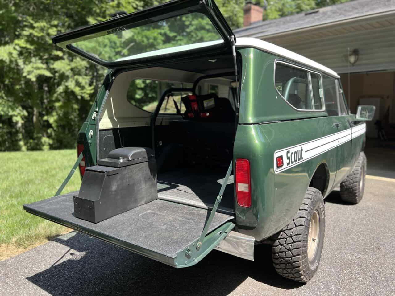 1980 International Scout II Center Console Upgrade 